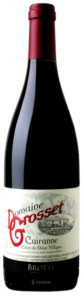 Brotte Domaine Grosset Côtes du Rhône Villages Cairanne