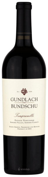 Gundlach Bundschu Estate Vineyard  Tempranillo