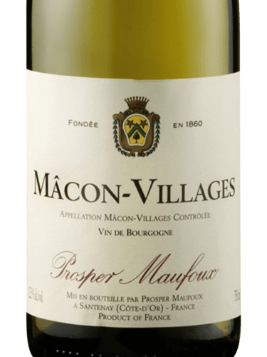 Prosper Maufoux Mâcon-Villages | Vivino English