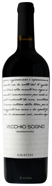 Tenuta Giustini Vecchio Sogno Negroamaro