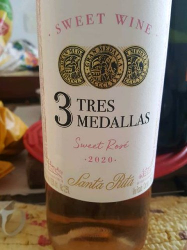 Santa Rita (3) Tres Medallas Rosé Sweet | Vivino Português (Brasil)
