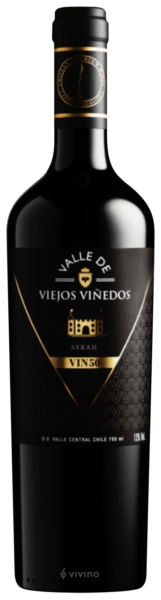 Vinho Valle de Viejos Viñedos Tinto Seco Chile Vin 50 Syrah 2024 750ml