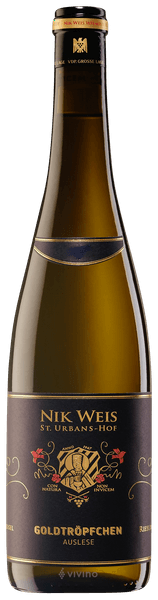 Weingut Nik Weis - St. Urbans-Hof Black Label Nik Weis Goldtröpfchen Auslese