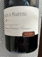 Louis M. Martini No. 254 Crown Collection Mountain Cabernet Sauvignon
