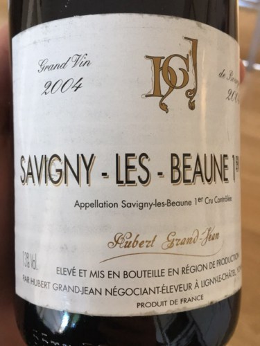 Savigny-Les-Beaune 1er Cru 2004 ビンテージワイン Hubert Grand Jean Savigny-lès-Beaune 1er Cru | Vivino English