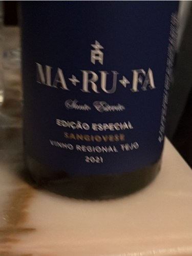 Ma+Ru+Fa Edição Especial Sangiovese | Vivino US