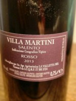 La Valletta Villa Martini Primitivo - Negroamaro