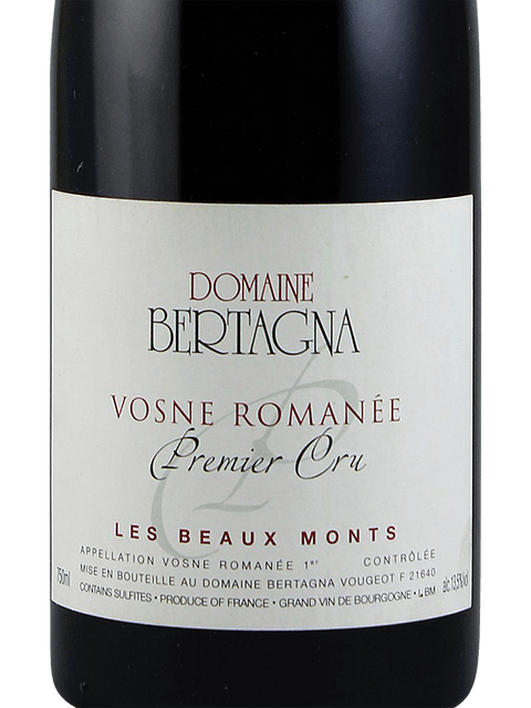 Domaine Bertagna Vosne Romanée Premier Cru 'Les Beaux Monts