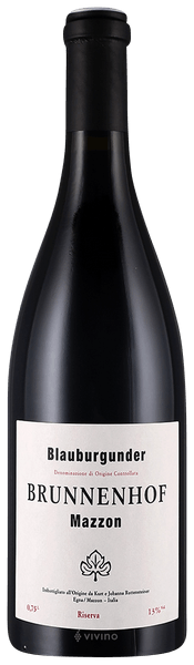Brunnenhof Mazzon Blauburgunder Riserva