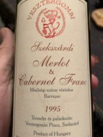Vesztergombi Merlot - Cabernet Franc