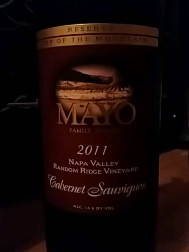 Mayo Random Ridge Vineyard Reserve Cabernet Sauvignon | Vivino English