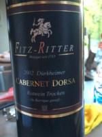 Fitz-Ritter Dürkheimer Cabernet Dorsa Trocken
