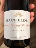Bachelder Saunders Vineyard Two Barrels Pinot Noir