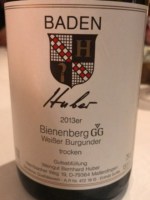 Bernhard Huber Bienenberg GG Weißer Burgunder Trocken