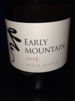 Early Mountain Block Eleven White