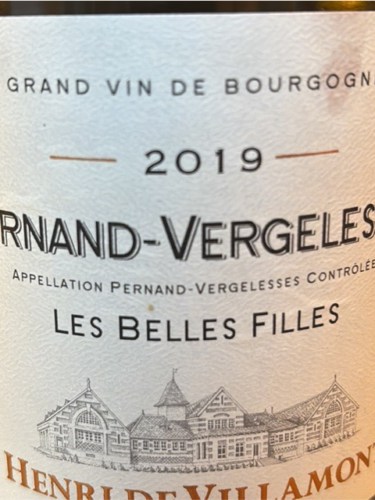 Henri de Villamont Les Belles Filles Pernand-Vergelesses Rouge