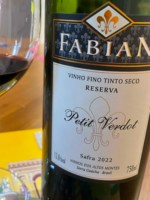 Vinho Fabian Tinto Seco Brasil Reserva Petit Verdot 2022 750ml