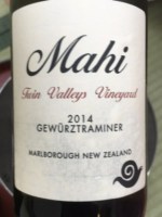 Mahi Twin Valleys Vineyard Gewürztraminer