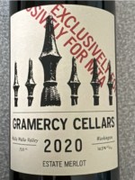 Gramercy Cellars Estate Merlot