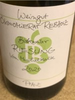 Ökonomierat Rebholz Birkweiler Vom Muschelkalk Riesling