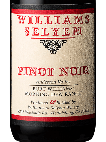 Burt Williams' Morning Dew Ranch Pinot Noir