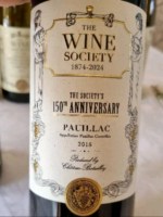 The Wine Society The Society's 150th Anniversary Pauillac