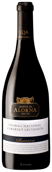 Vinho Quinta da Alorna Vinhos Tinto Seco Portugal Reserva Cabernet Sauvignon, Touriga Nacional 2020 750ml