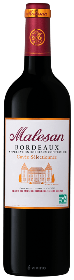 Malesan Cuvée Sélectionné Bordeaux | Vivino English