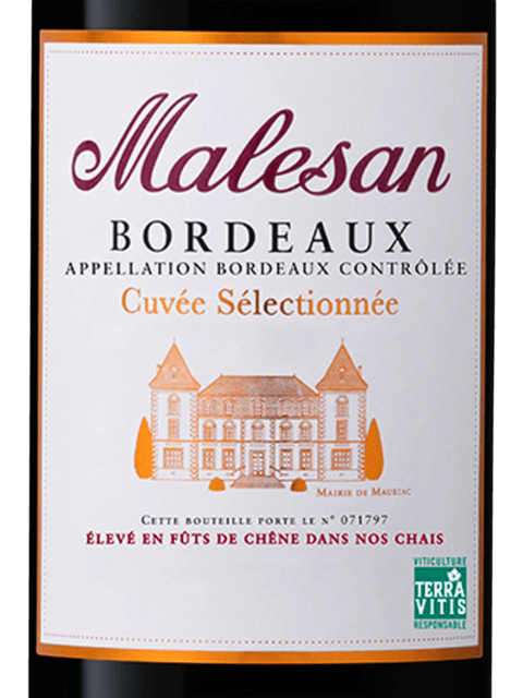 Malesan Cuvée Sélectionné Bordeaux | Vivino English