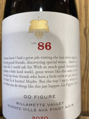 Lot 86 Pinot Noir