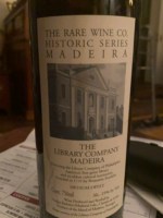 Rare Wine Co. The Library Company Madeira