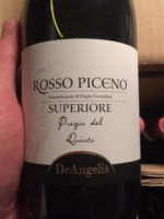 DeAngelis (De Angelis) Pregio del Quinto Rosso Piceno Superiore