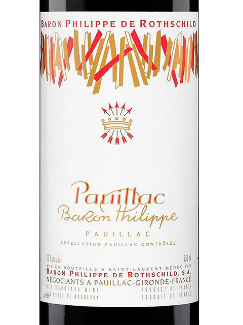 Baron Philippe De Rothschild Baron Philippe Pauillac Vivino