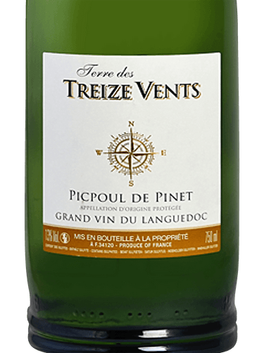 Domaine des Lauriers Terre des Treize Vents Picpoul de Pinet | Vivino ...