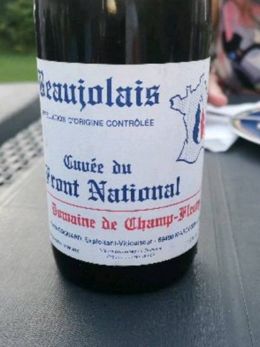 Fanion FC Villefranche Beaujolais Football, Vintage Collection, Wimpel