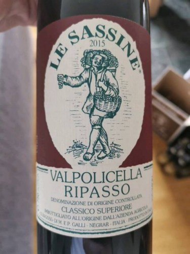 Le Ragose Le Sassine Valpolicella Ripasso Classico Superiore | Vivino ...