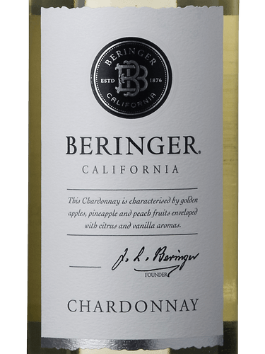 beringer california collection chardonnay 2012 wine info shopperswines