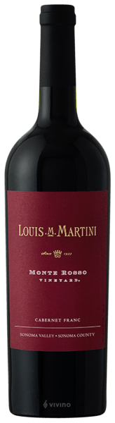 Louis M. Martini Monte Rosso Vineyard Cabernet Franc