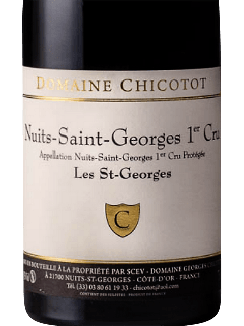 Georges Chicotot Nuits-Saint-Georges 1er Cru 'Les Saints-Georges