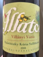 Malatinszky Illatos Villányi Vörös