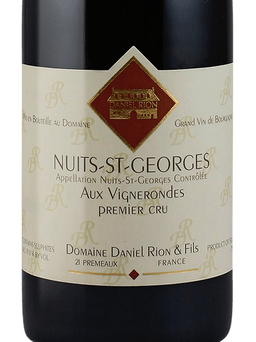 Domaine Daniel Rion & Fils Nuits-Saint-Georges Premier Cru