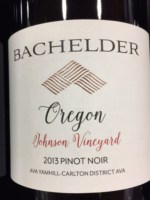 Bachelder Johnson Vineyard Pinot Noir
