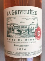 Brotte La Grivelière Père Anselme Rosé