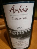 Michel Gahier Arbois Trousseau