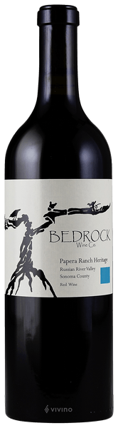 Bedrock Wine Co. Papera Ranch Heritage