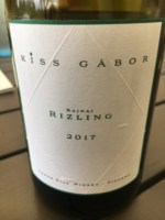 Kiss Gábor Rajnai Rizling