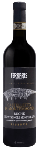 2019 Ferraris Agricola Castelletto di Montemagno Ruchè di Castagnole ...