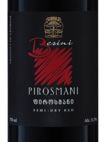 Besini Pirosmani Semi-dry Red (Пиросмани Полусухое красное) | Vivino US