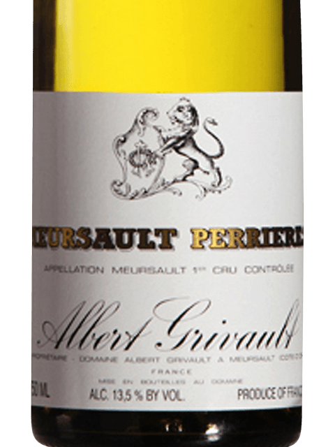 Albert Grivault Meursault 1er Cru 'Perrières' | Vivino English