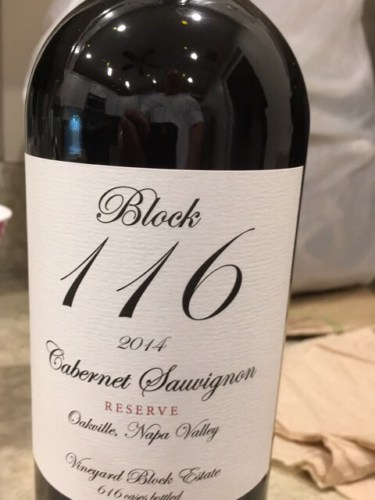 Vineyard Block Estate Block 116 Reserve Cabernet Sauvignon | Vivino US